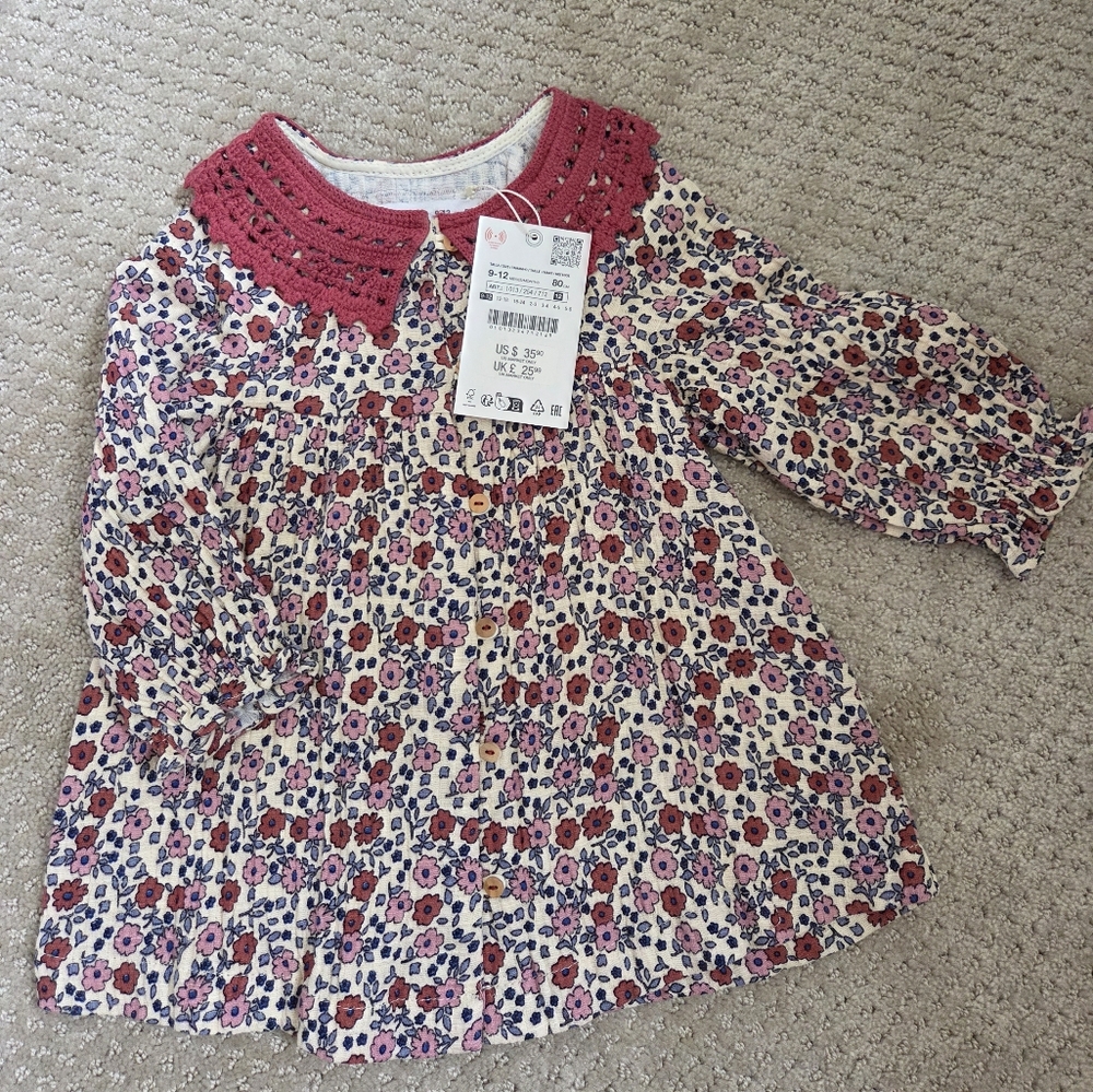 New Zara baby girl dress